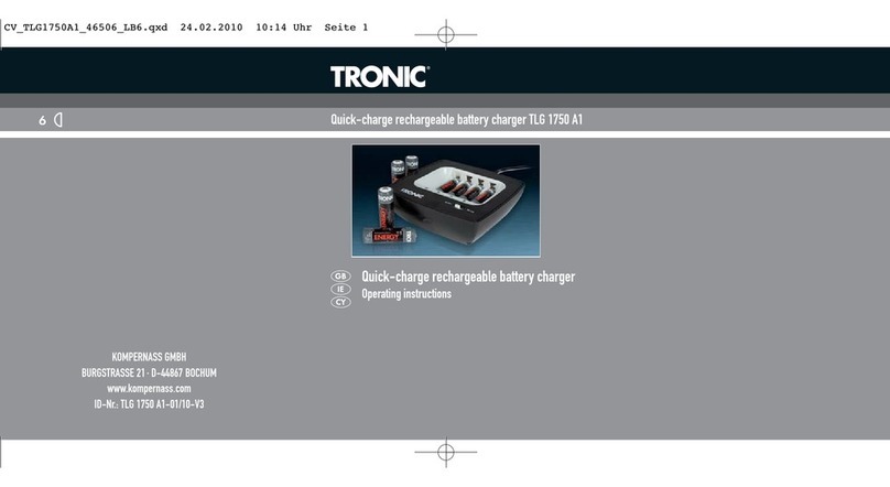 Kompernass TRONIC TLG 1750 A1 operating instructions