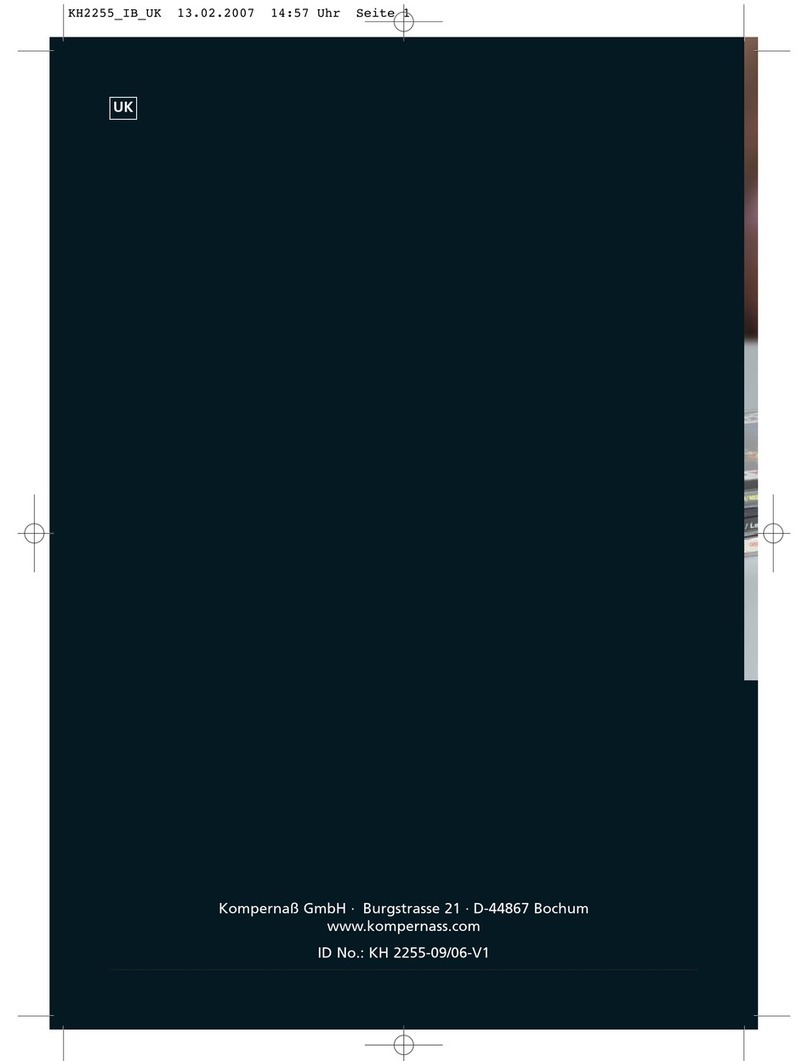 E-Bench KH 2255 operating instructions