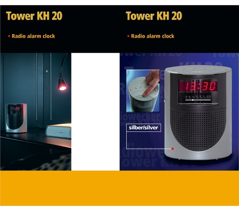 Kompernass Tower KH 20 user manual
