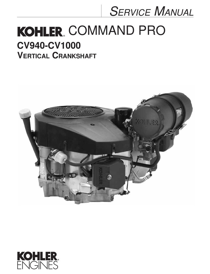 Kohler Command Pro CV960 User manual