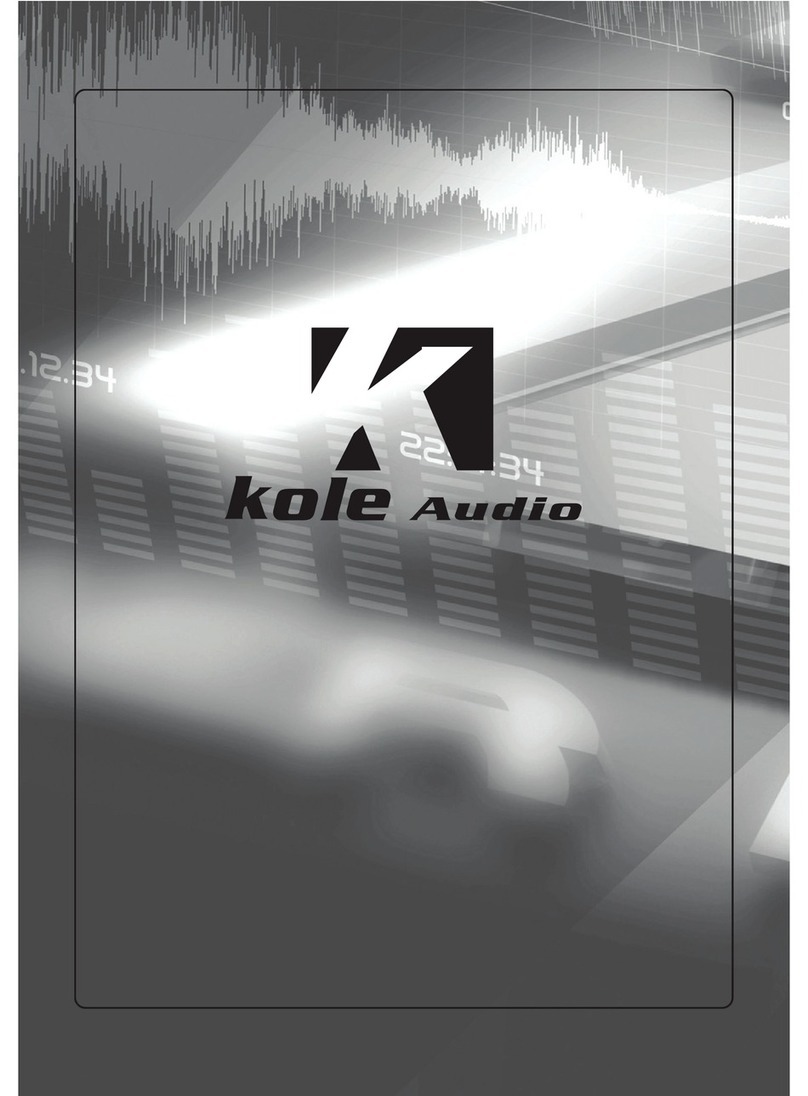 Kole Audio PH1-2000D owner's manual