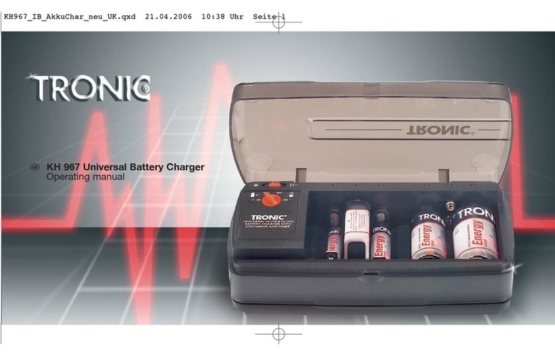 Kompernass Tronic KH 967 operating manual