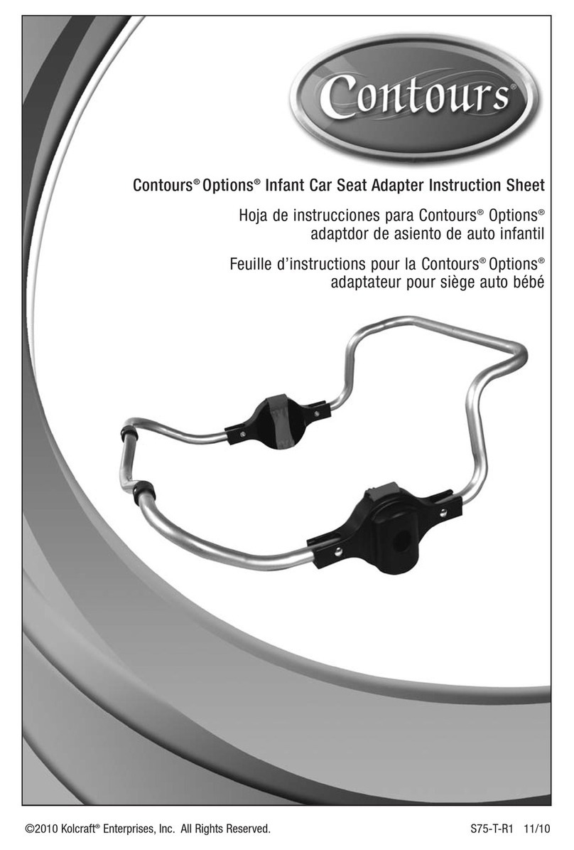 Kolcraft CONTOURS S75-T-R1 11/10 user manual