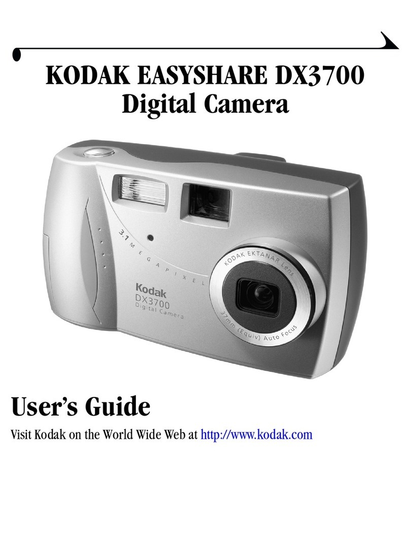 Kodak EASYSHARE DX3700 User manual