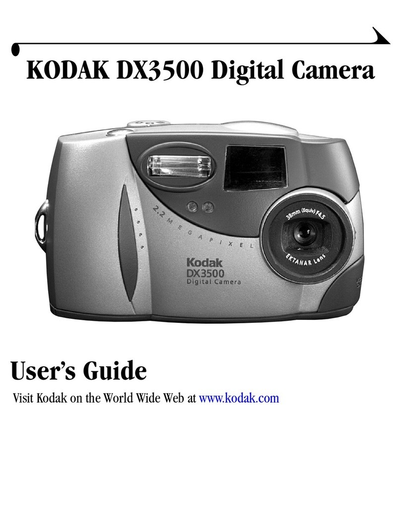 Kodak DX3500 - EasyShare 2MP Digital Camera User manual