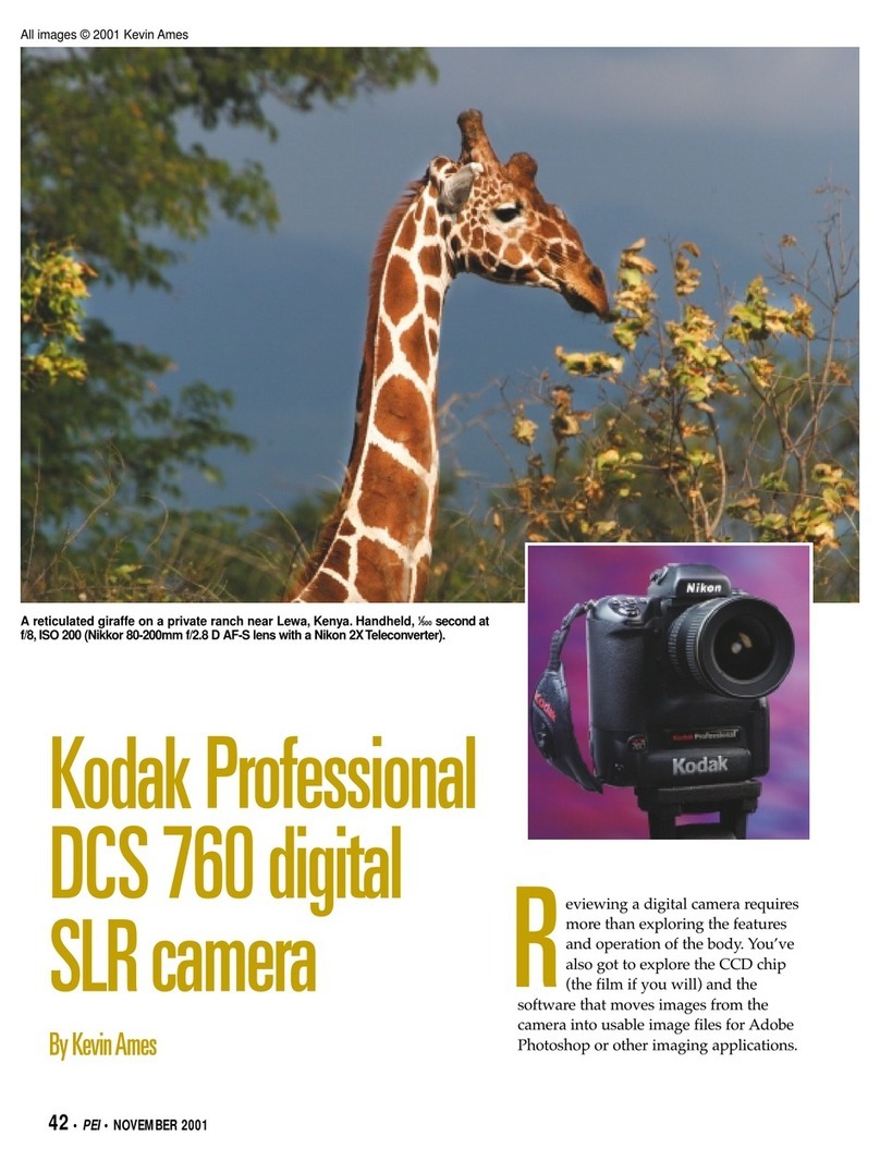 Kodak DCS 760 User manual