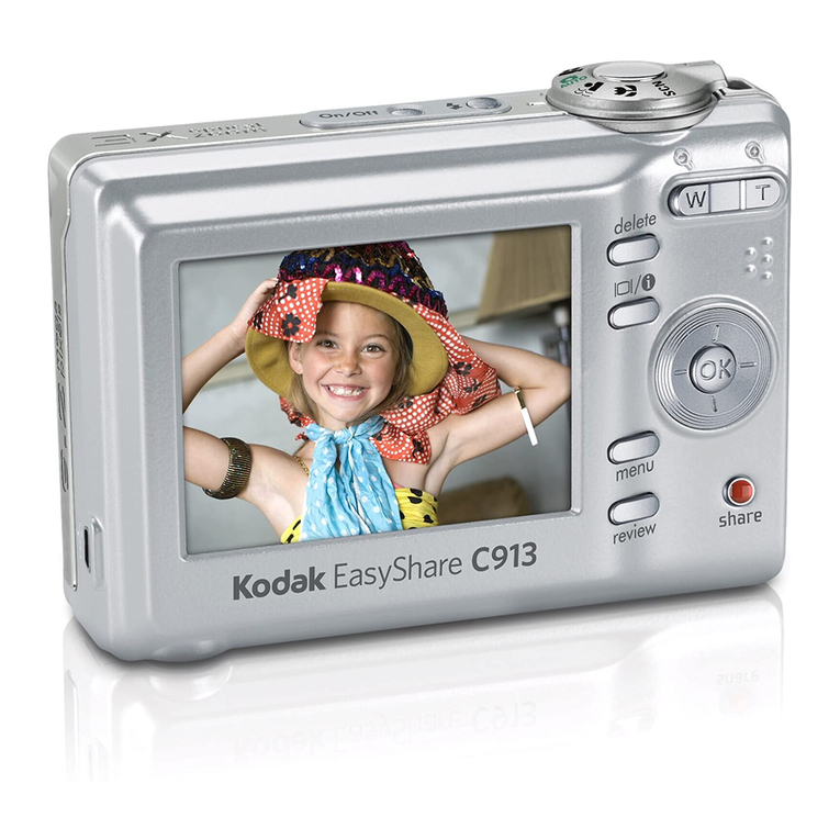Kodak C913 - EASYSHARE Digital Camera User manual Kodak C913 - EASYSHARE Digital Camera User manual