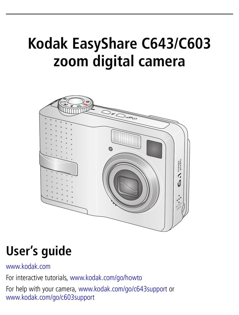 Kodak EASYSHARE C603 User manual