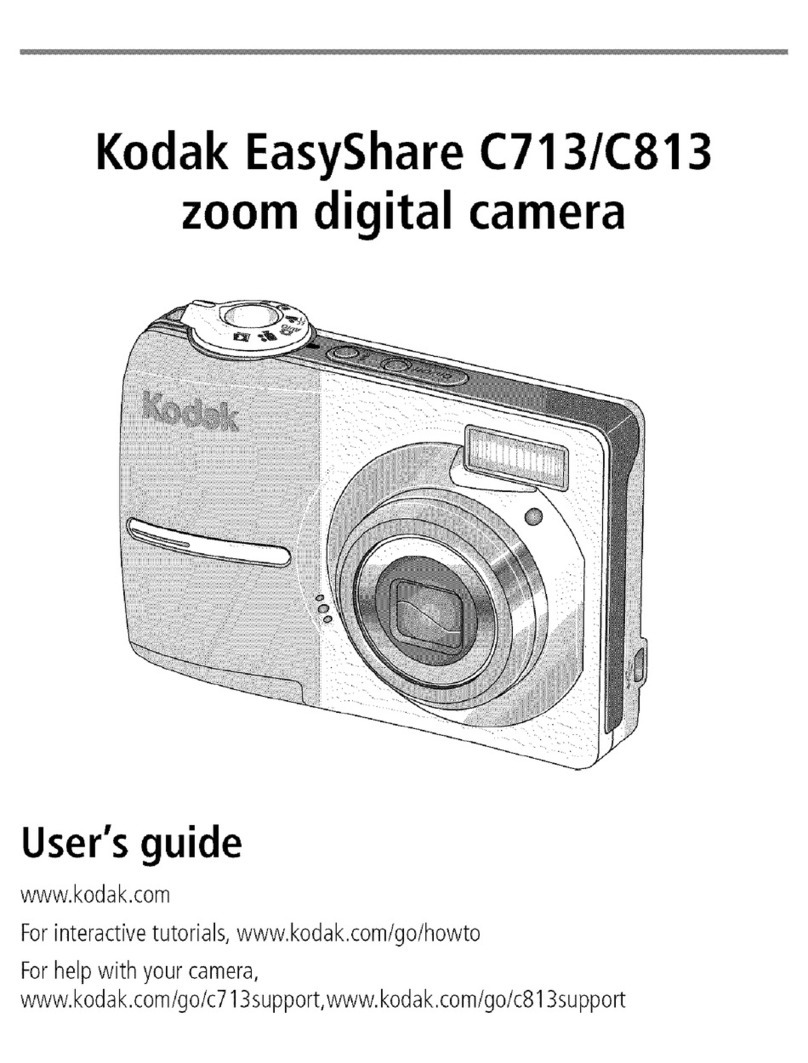 Kodak C713 - EASYSHARE Digital Camera User manual Kodak C713 - EASYSHARE Digital Camera User manual
