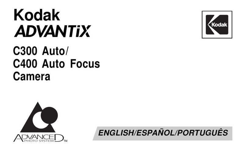 Kodak C400 - Advantix Auto-focus Camera User manual