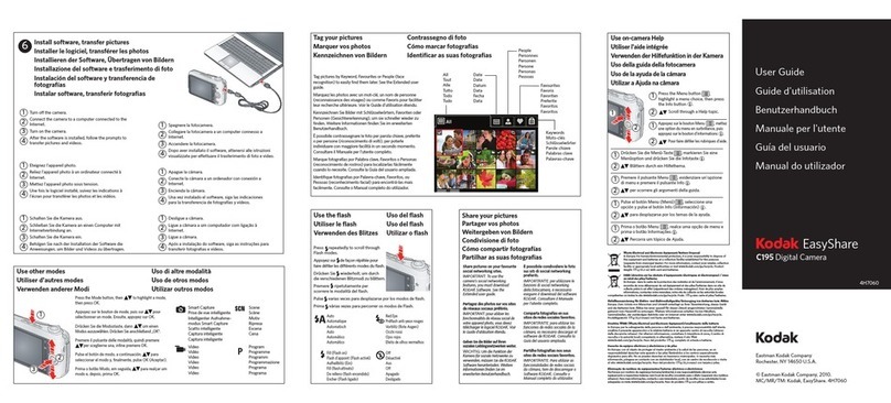 Kodak EasyShare C195 User manual Kodak EasyShare C195 User manual