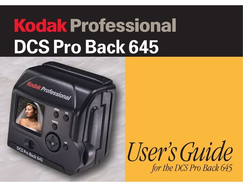 Kodak 645 User manual Kodak 645 User manual