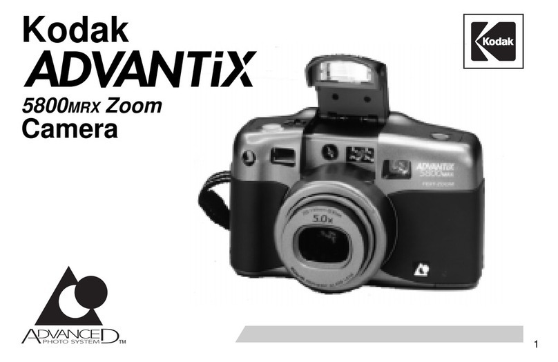 Kodak Advantix 5800 MRX Zoom User manual Kodak Advantix 5800 MRX Zoom User manual
