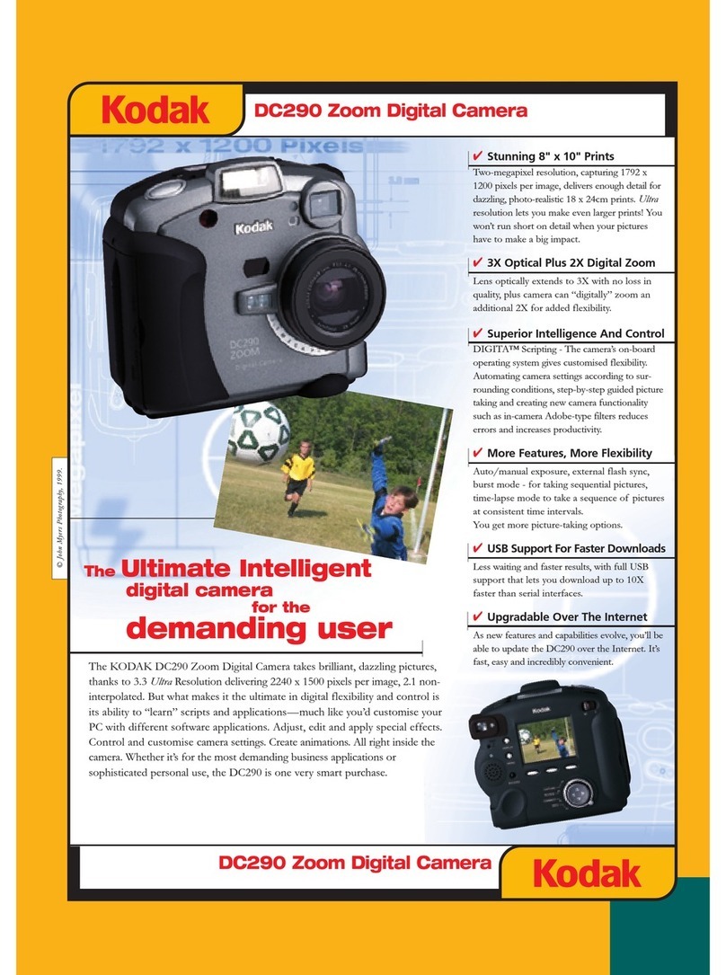 Kodak DC290 User manual