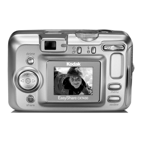 Kodak CX7430 - EASYSHARE Digital Camera User manual