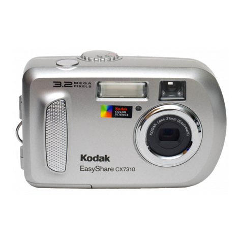 Kodak CX7310 - Easyshare Digital Camera User manual Kodak CX7310 - Easyshare Digital Camera User manual