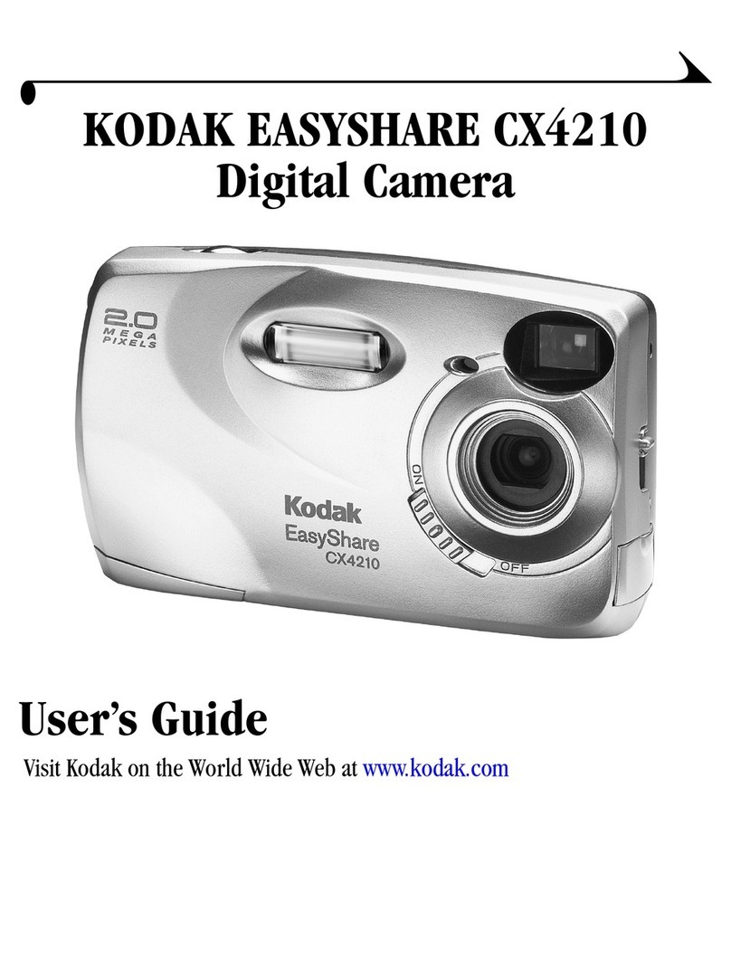 Kodak EASYSHARE CX4210 User manual