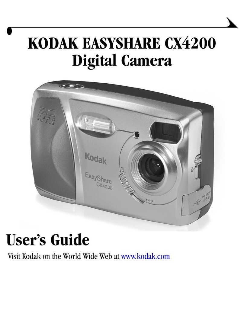 Kodak EASYSHARE CX4200 User manual