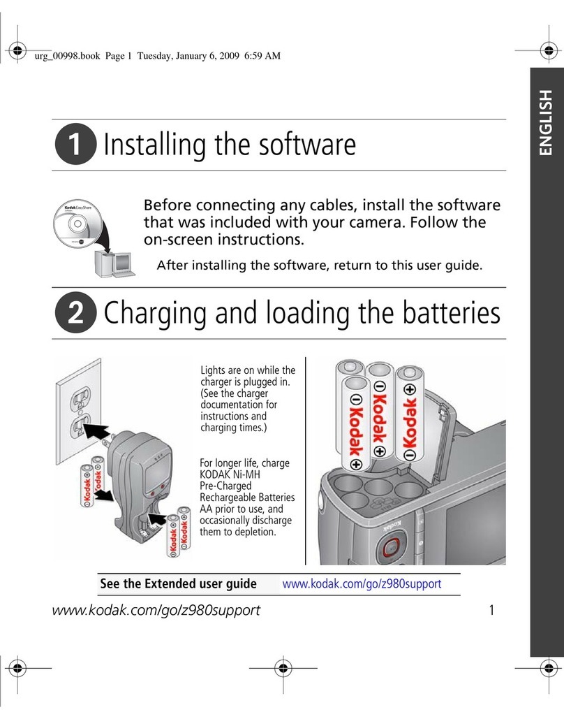 Kodak Z980 - EASYSHARE Digital Camera User manual