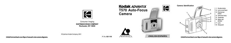 Kodak Advantix T570 Auto-Focus User manual Kodak Advantix T570 Auto-Focus User manual