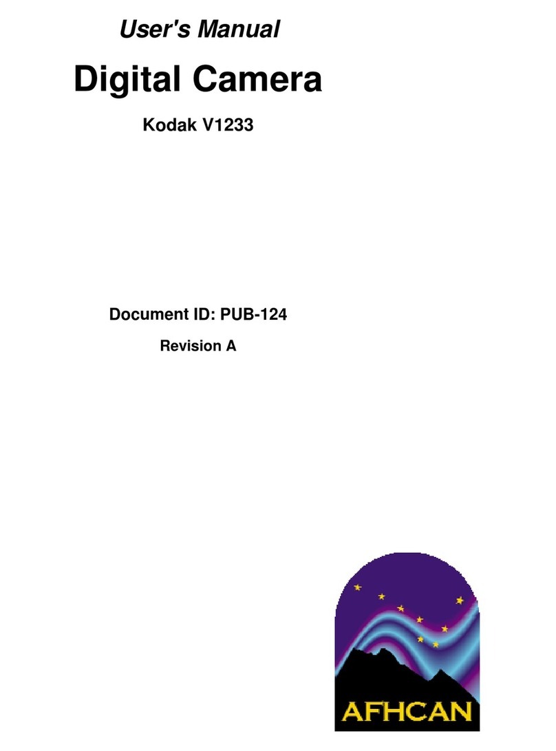 Kodak V1233 - Easyshare 12.1MP Digital Camera User manual