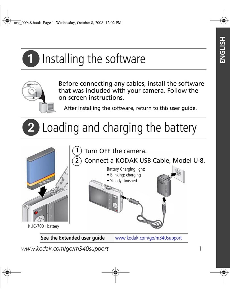 Kodak KLIC-7001 User manual