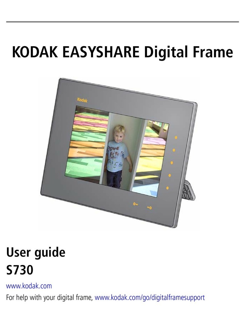 Kodak S730 - EASYSHARE Digital Frame user guide