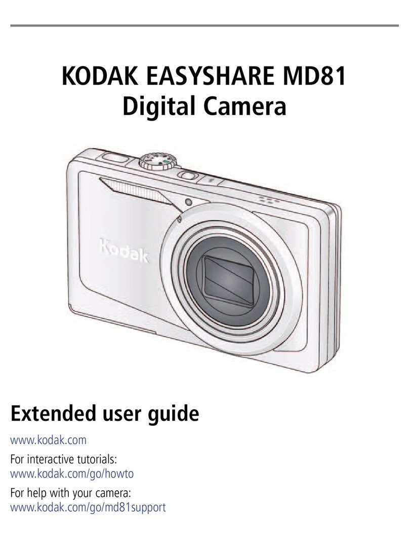 Kodak MD81 - Easyshare Digital Camera Service manual