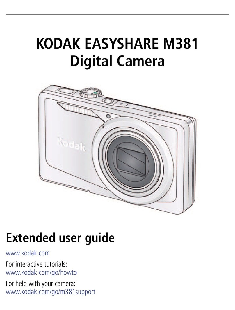 Kodak M381 - EASYSHARE Digital Camera Service manual