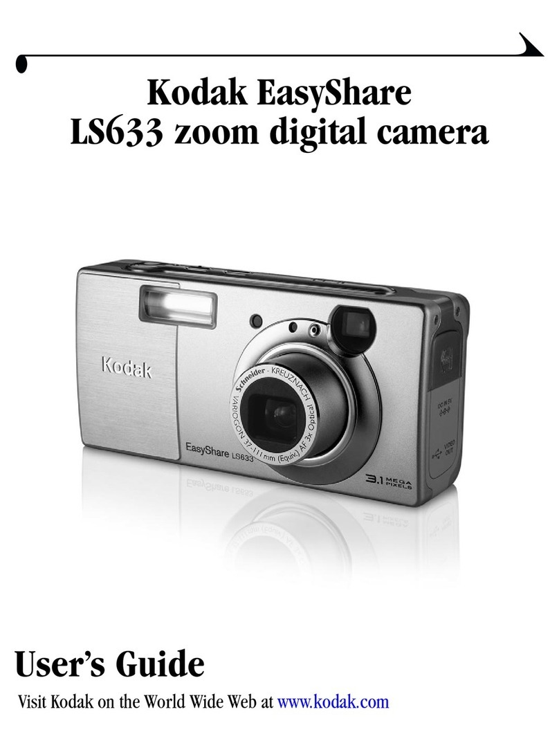 Kodak EasyShare LS633 User manual Kodak EasyShare LS633 User manual