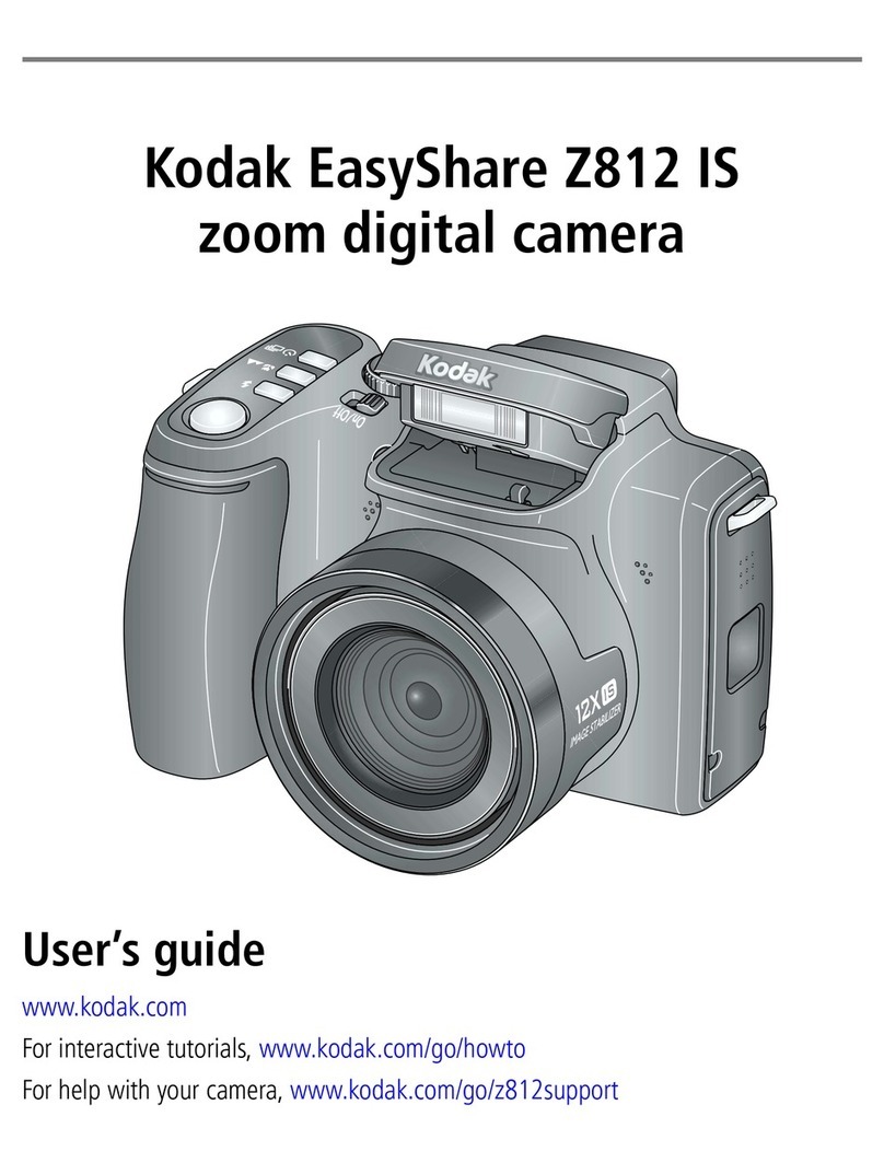 Kodak EASYSHARE Z812 IS User manual