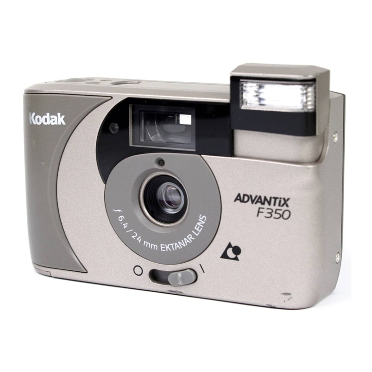 Kodak Advantix F350 User manual Kodak Advantix F350 User manual