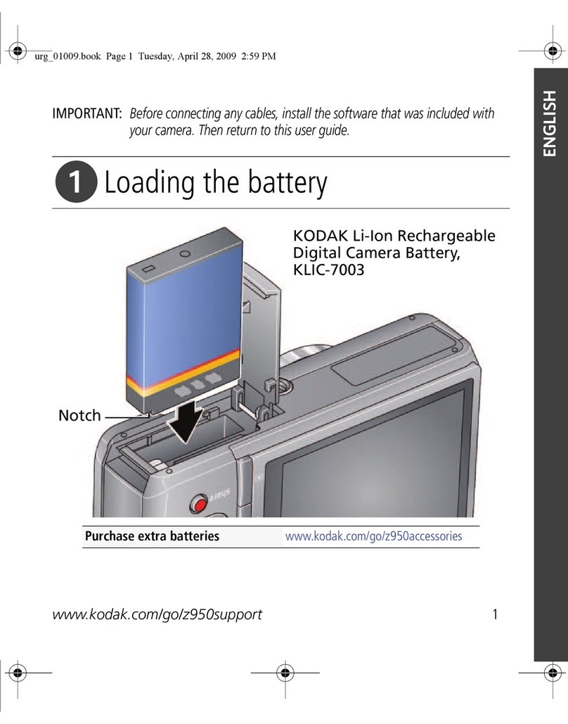 Kodak Z950 - EASYSHARE Digital Camera user guide