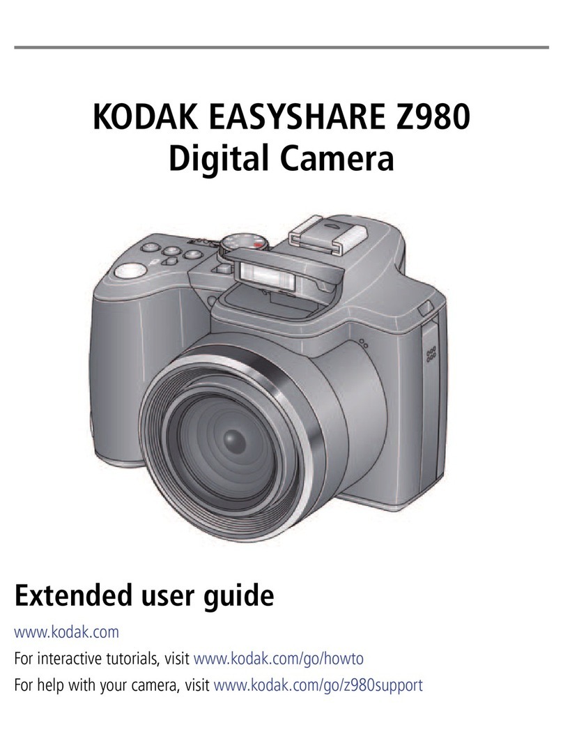 Kodak Z980 - EASYSHARE Digital Camera Service manual Kodak Z980 - EASYSHARE Digital Camera Service manual