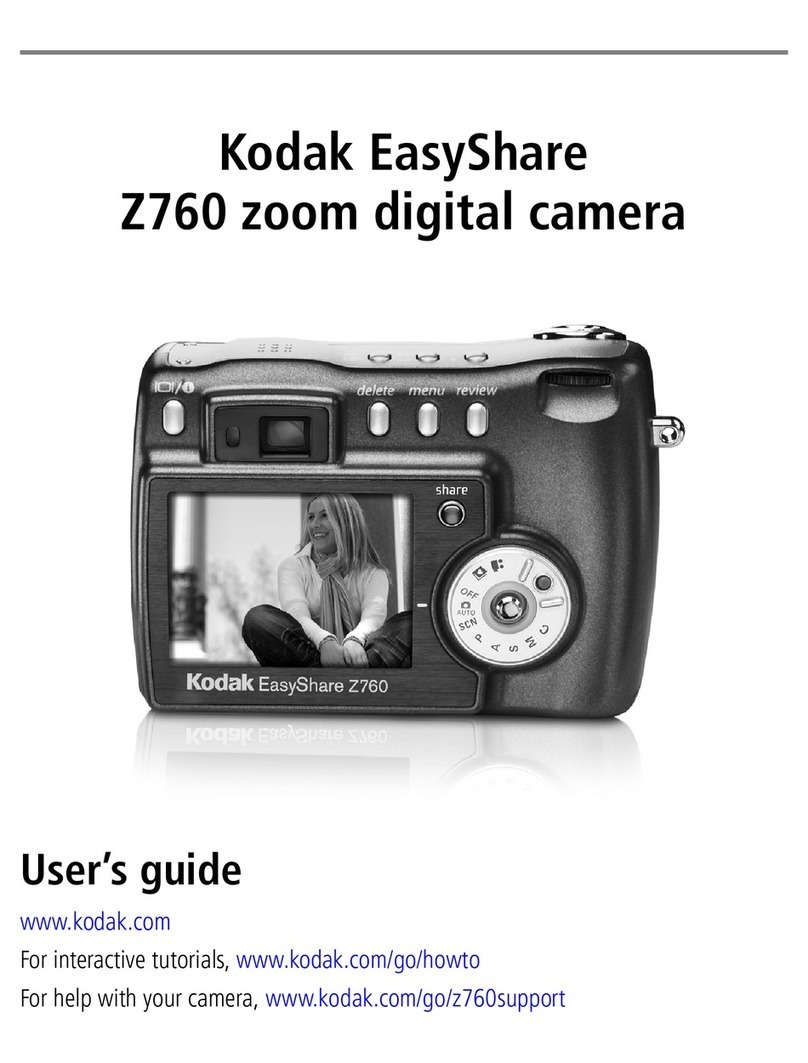 Kodak Z760 - EASYSHARE Digital Camera User manual