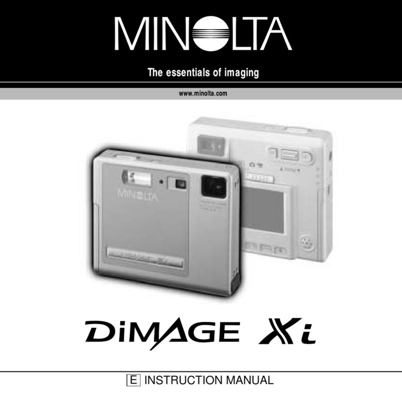Minolta DiMAGE Xi instruction manual