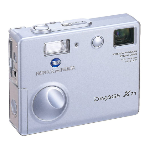 Konica Minolta DiMAGE X21 instruction manual