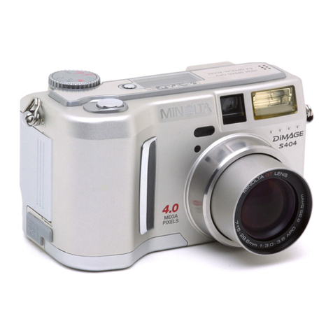 Minolta DiMAGE S404 User manual
