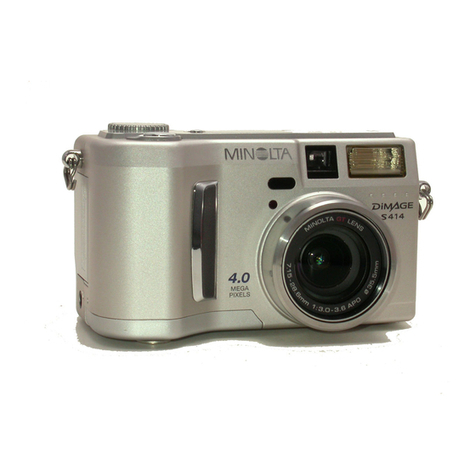 Minolta DiMAGE S414 User manual Minolta DiMAGE S414 User manual
