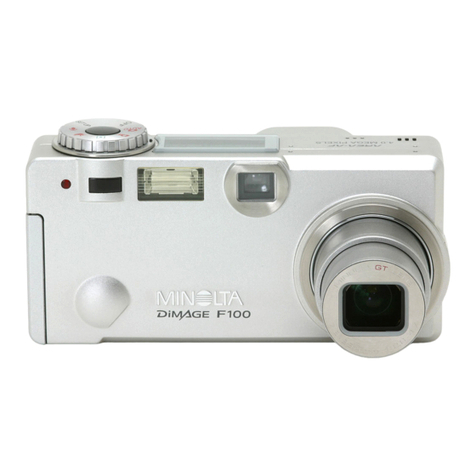 Minolta DiMAGE F100 User manual