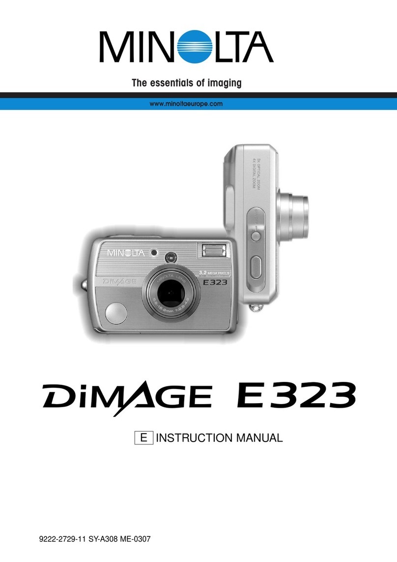 Minolta DIMAGE E323 - SOFTWARE User manual