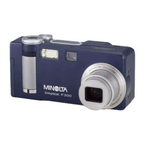 Minolta DiMAGE F200 User manual