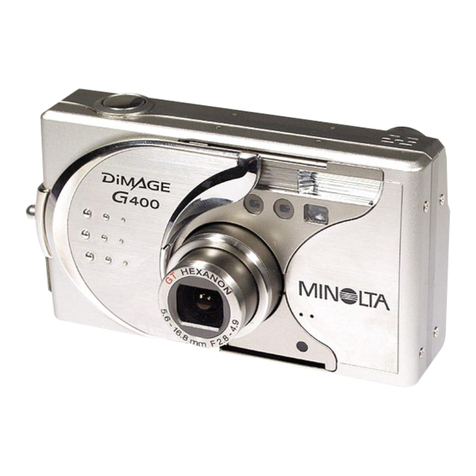 Konica Minolta DiMAGE G400 instruction manual