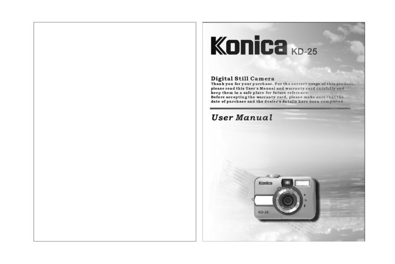 Konica Minolta KD-25 User manual
