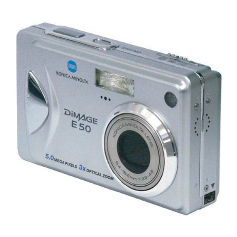 Konica Minolta DiMAGE E50 User manual