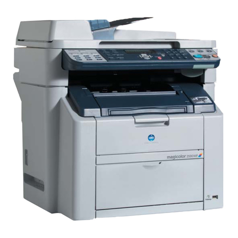 Konica Minolta Magicolor 2590 MF User manual
