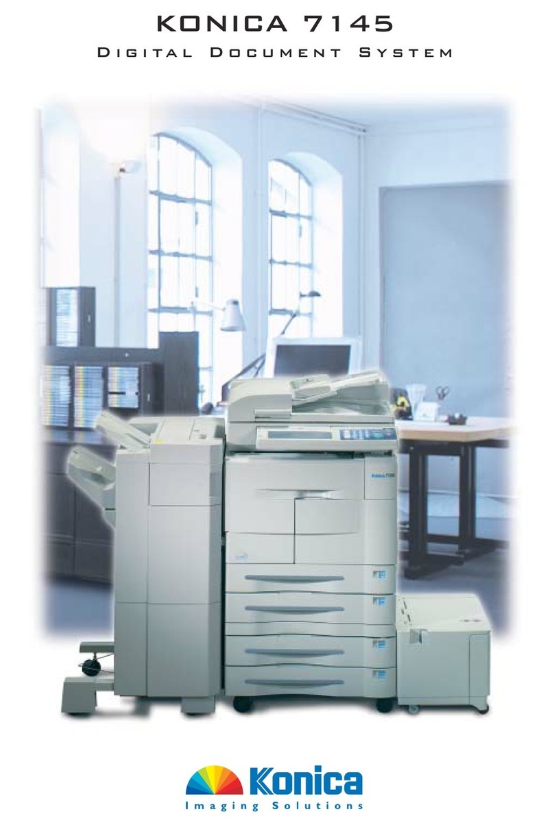 Konica Minolta Internet Fax 7145 User manual Konica Minolta Internet Fax 7145 User manual