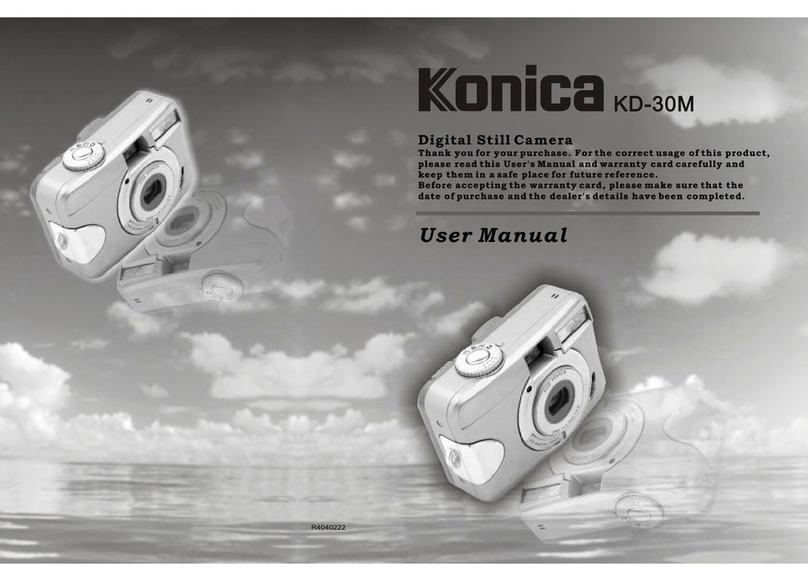 Konica Minolta Digital Still Camera KD-30M User manual