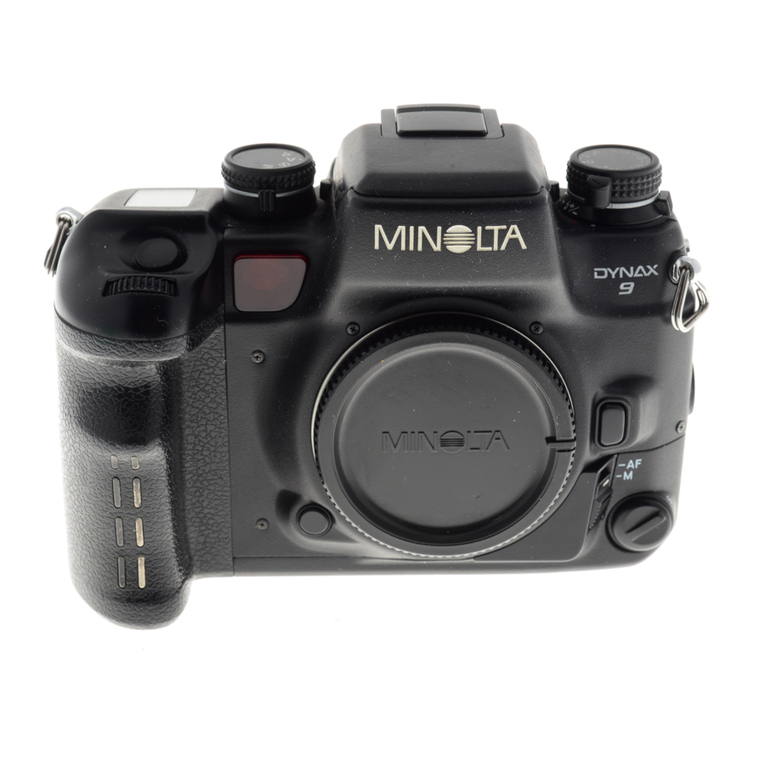 Minolta Maxxum 9 User manual