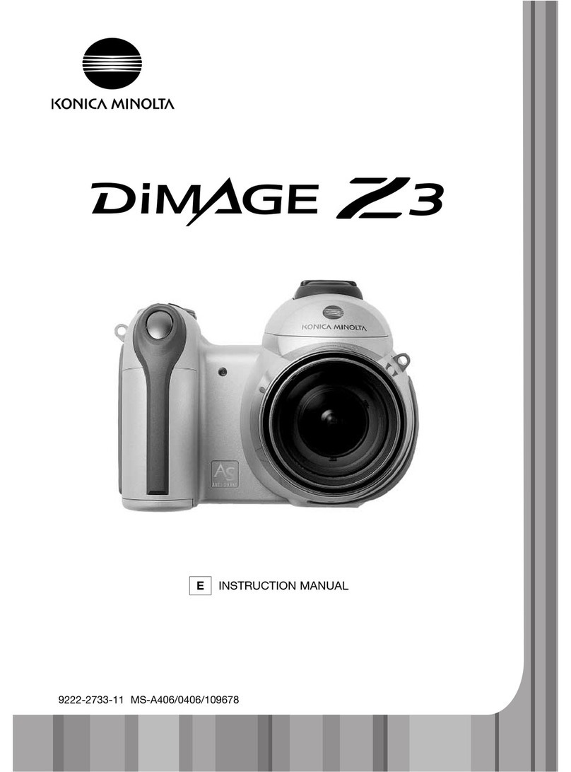 Konica Minolta DiMAGE Z3 User manual